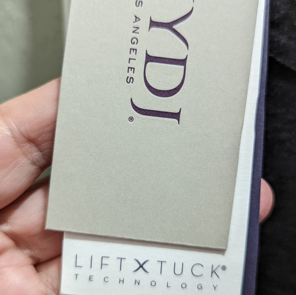 NYDJ Samantha Slim Charcoal Color NWT Lift Tuck Size 6 - Picture 4 of 7